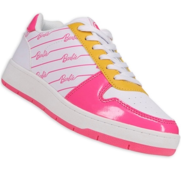 Barbie Tennis Shoes NWT Authentic Barbie Logo Sneackers - Picture 10 of 11